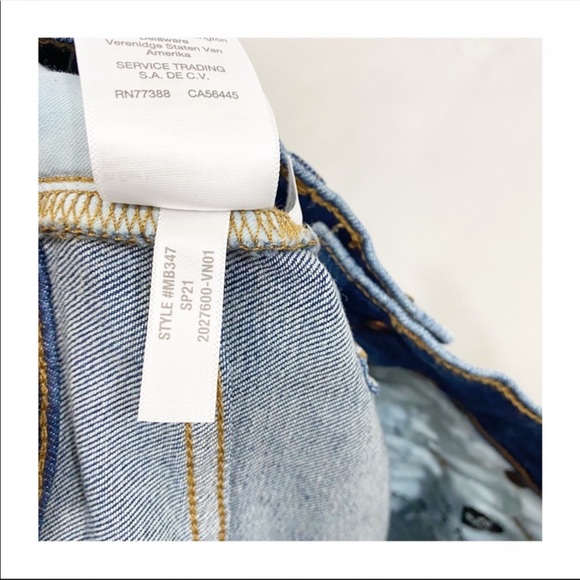 NEW 2021 Madewell 11” High Rise Skinny Leg Denim Jeans in Larkwood Wash - Picture 13 of 14